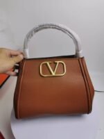 Valentino Garavani Alltime Leather In Brown 26cm - Image 2