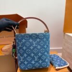 Louis Vuitton All In BB Denim Blue 18cm M28107 - Image 5