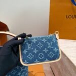 Louis Vuitton All In BB Denim Blue 18cm M28107 - Image 7
