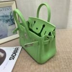 Hermès Birkin B25 Togo Grenat Green 20cm - Image 4