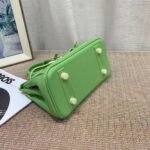 Hermès Birkin B25 Togo Grenat Green 20cm - Image 7