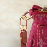 Louis Vuitton Pochette Accessoire Cargo Denim Pink 23cm - Image 6