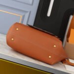 Louis Vuitton Low Key Cabas Bag Cognac Brown 35cm M25342 - Image 3
