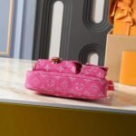 Louis Vuitton Pochette Accessoire Cargo Denim Pink 23cm - Image 4