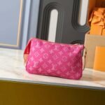 Louis Vuitton Pochette Accessoire Cargo Denim Pink 23cm - Image 5