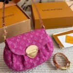 Louis Vuitton Sunset Denim Fuchsia 23Cm M28291 - Image 2