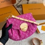 Louis Vuitton Sunset Denim Fuchsia 23Cm M28291 - Image 3