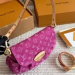 Louis Vuitton Sunset Denim Fuchsia 23Cm M28291 - Image 5