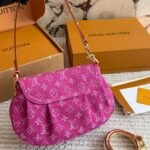 Louis Vuitton Sunset Denim Fuchsia 23Cm M28291 - Image 7