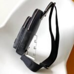 Louis Vuitton Avenue Slingbag Monogram Macassar Black 30Cm M47137 - Image 4