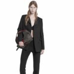 Super Vip 1:1 – Gucci Giglio Small Tote Bag GG Denim Black and White 25Cm 860845 FAFYU 1155 - Image 9