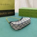 Gucci Ophidia Mini Bag Navy Blue And Beige 19Cm - Image 5