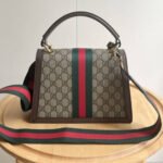 Gucci Queen Margaret GG Top Handle Bag Brown 25Cm - Image 3
