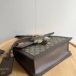Gucci Queen Margaret GG Top Handle Bag Brown 25Cm - Image 4