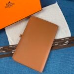 Hermes Dogon Duo Long Wallet Brown 20Cm - Image 4