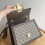 Gucci Queen Margaret GG Top Handle Bag Brown 25Cm - Image 6