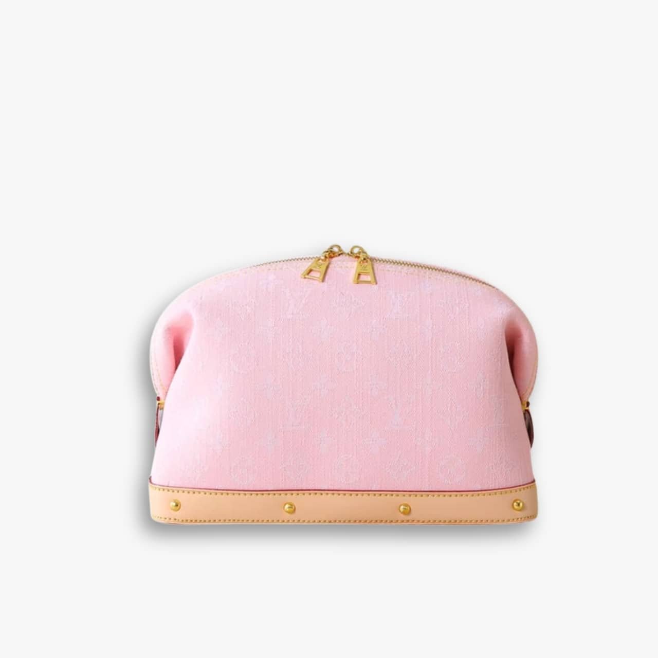 180-2-1 Louis Vuitton Cosmetic Pouch GM Washed Pink 27Cm - Image 1