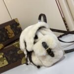 Super Vip 1:1 – Louis Vuitton Nano Teddy Backpack 25Cm M11919 - Image 2