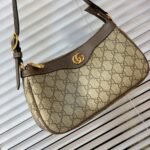 Gucci Ophidia Small Shoulder Bag Beige and Dark Brown 25Cm 735145 KAAAD 8358 - Image 2