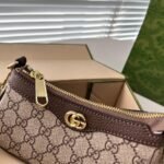 Gucci Ophidia Mini Bag GG Supreme Beige And Ebony 20Cm 764960 K9GSG 8367 - Image 3