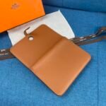 Hermes Dogon Duo Long Wallet Brown 20Cm - Image 3