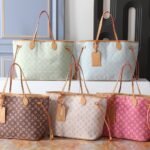 Louis Vuitton Neverfull MM Monogram Origine Green 31Cm - Image 9