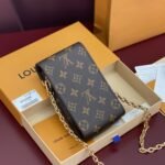 Louis Vuitton Phone Pouch Métis Brown 17Cm N00144 - Image 5