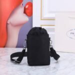 Prada Re Nylon Smartphone Case Black 18Cm - Image 6