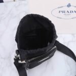 Prada Re Nylon Smartphone Case Black 18Cm - Image 5