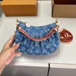 Louis Vuitton Pochette Valley Denim Blue 20Cm M13571 - Image 3