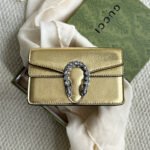 Gucci Dionysus Super Mini Bag Gold 16.5 cm 476432 1TRBN 8089 - Image 3