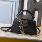 Louis Vuitton Capucines East West BB Black 26Cm M25492 - Image 3
