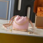 Louis Vuitton Nano Noé Bag Denim Pink 16Cm - Image 3