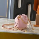 Louis Vuitton Nano Noé Bag Denim Pink 16Cm - Image 2