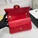 Chanel Classic Handbag Red 25cm A01112 - Image 8
