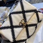 Chanel 19 Large Stitch Crossbody Bag White 24cm - Image 2