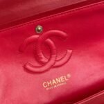 Chanel Classic Handbag Red 25cm A01112 - Image 9