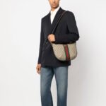 Gucci Ophidia Large Shoulder Bag Brown GG Supreme 35cm 598125 9IK3T 8745 - Image 5