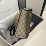 Gucci Padlock Small Shoulder Bag Black 26cm 498156 KHNKG 9769 - Image 5