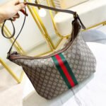 Gucci Ophidia Large Shoulder Bag Brown GG Supreme 35cm 598125 9IK3T 8745 - Image 2