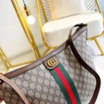 Gucci Ophidia Large Shoulder Bag Brown GG Supreme 35cm 598125 9IK3T 8745 - Image 4