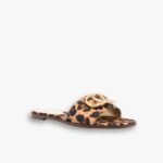 Valentino Garavani Leopard Print Buckle Sandals 3W2S0BD5RQY 09J