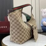 Super Vip 1:1 – Gucci Giglio Large Tote Bag GG Canvas Beige And Dark Brown 60Cm 853971 FAFFP 2547 - Image 2