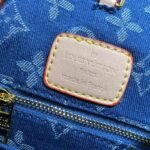 Louis Vuitton Onthego Tote Bag Denim Blue 35cm - Image 5
