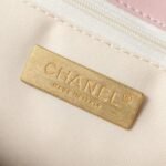 Chanel 19 Flap Bag Silver And Gold Light Pink 26cm - Image 8