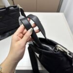 Prada Padded Re Nylon Tote Bag Black 24cm 1BG373 RDJN F0002 V B9O - Image 4