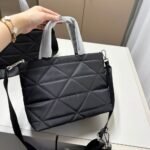 Prada Padded Re Nylon Tote Bag Black 24cm 1BG373 RDJN F0002 V B9O - Image 5