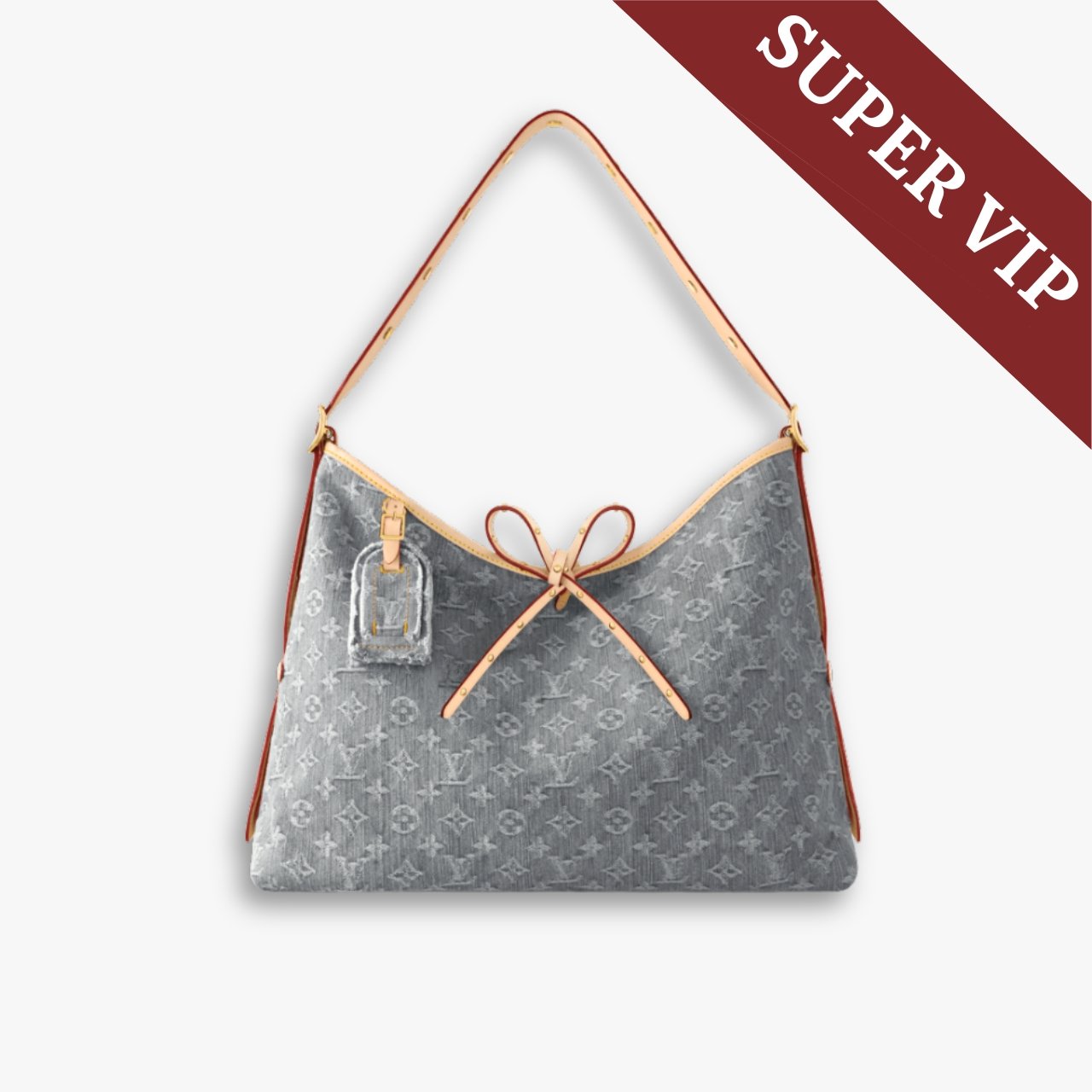 370-1-2 Super Vip 1:1 – Louis Vuitton CarryAll MM Bag Washed Gray 39Cm M13289 - Image 1