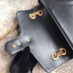 Gucci GG Marmont Small Shoulder Bag Black 22Cm 446744 DTDIT 1000 - Image 7