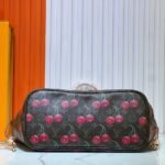Louis Vuitton X Takashi Murakami Monogram Cerise Neverfull MM Brown 31Cm M13263 - Image 4